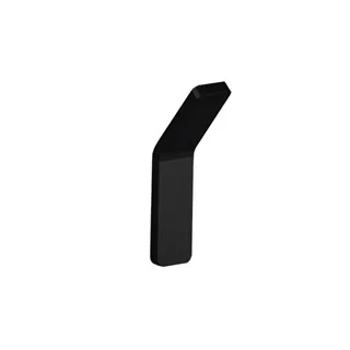 Крючок, Almar, Showers Accessories, шгв 22*38*100, цвет-черный матовый (Товар заказной, возврату не подлежит)