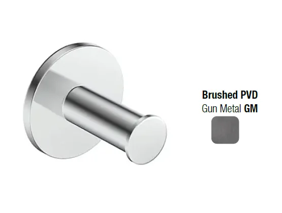 Крючок, Almar, шгв 49*47*49, цвет-Gun Metal Brushed PVD (Товар заказной, возврату не подлежит)