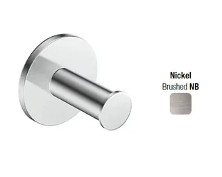 Крючок, Almar, шгв 49*47*49, цвет-Brushed Nickel (Товар заказной, возврату не подлежит)