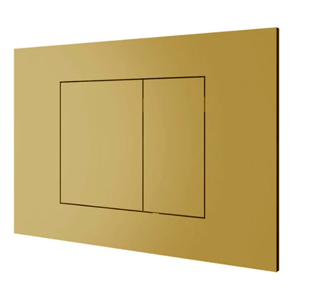 Клавиша смыва, Almar, WC Plate, для унитаза, шгв 245*5*165, цвет-Gold Polished PVD (Товар заказной, возврату не подлежит)