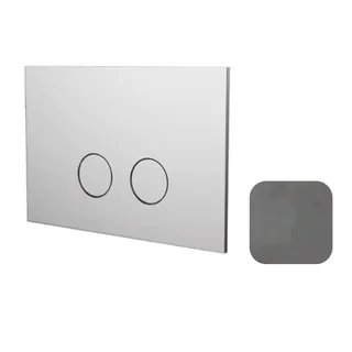 Клавиша смыва, Almar, Placche WC, для унитаза, шгв 245*5*165, цвет-Gun Metal Brushed PVD (Товар заказной, возврату не подлежит)