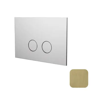 Клавиша смыва, Almar, Placche WC, для унитаза, шгв 245*5*165, цвет-Brushed Brass PVD (Товар заказной, возврату не подлежит) — иконка
