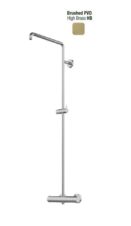 Душевая стойка, Almar, Shower Columns, цвет-High Brass Brushed PVD (Товар заказной, возврату не подлежит)
