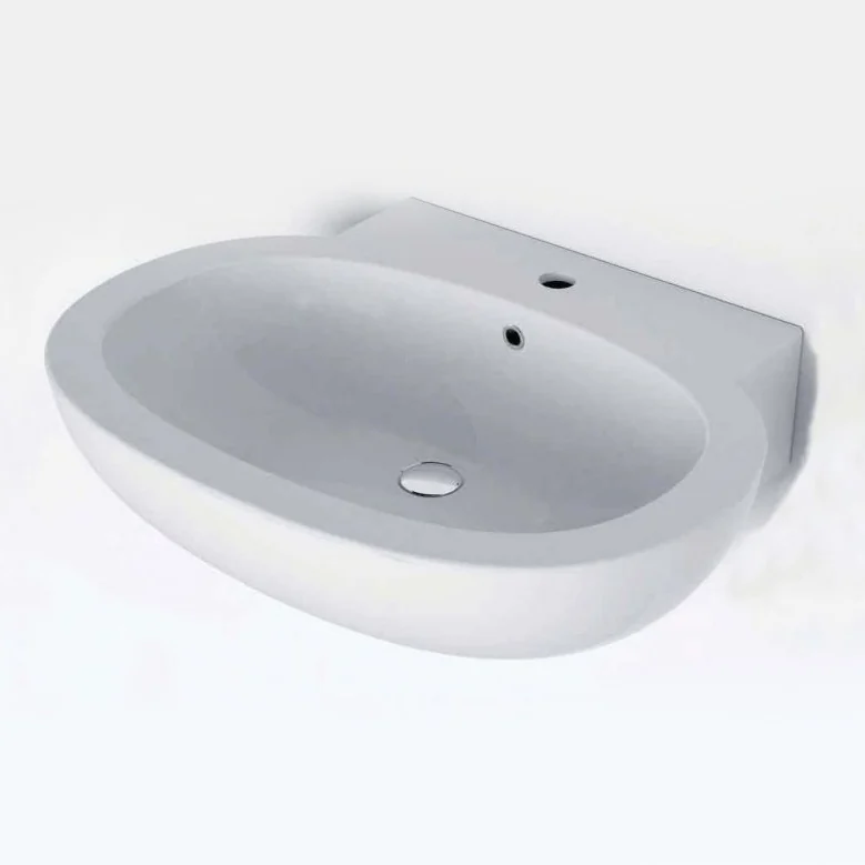 Раковина, Cielo, Easy Bath, шгв 650*520*175, отверстия для смесителя-1, цвет-белый