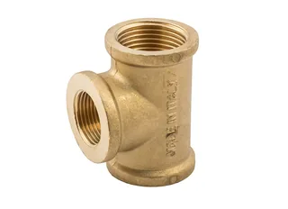 Тройник, ELSEN, Metalit, ВВВ, 1", 3/4", 1", латунь, переходной