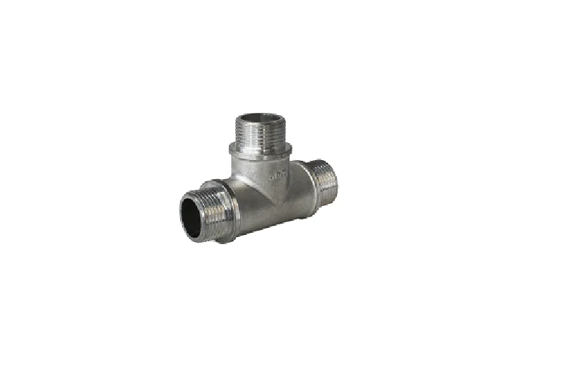 Тройник, ELSEN, Tin plated Metalit, ННН, 1/2", 1/2", 1/2", латунь с покрытием TIN (олово), равнопроходной