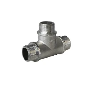 Тройник, ELSEN, Tin plated Metalit, ННН, 3/4", 3/4", 3/4", латунь с покрытием TIN (олово), равнопроходной, CN