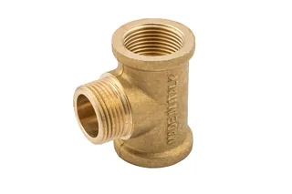 Тройник, ELSEN, Metalit, ВНВ, 3/4", 3/4", 3/4", латунь, равнопроходной