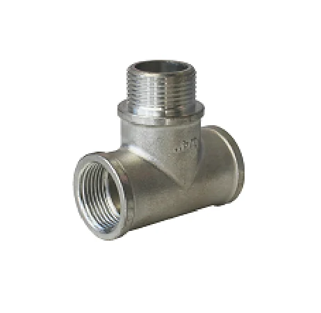 Тройник, ELSEN, Tin plated Metalit, ВНВ, 3/4", 3/4", 3/4", латунь с покрытием TIN (олово), равнопроходной, CN