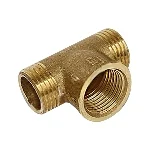 Тройник, ELSEN, Metalit, НВН, 1/2", 1/2", 1/2", латунь, равнопроходной