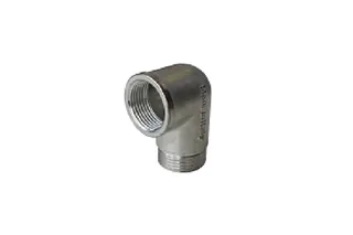 Угольник, ELSEN, Tin plated Metalit, 90°, НВ, 1/2", 1/2", латунь с покрытием TIN (олово)
