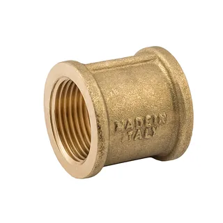 Муфта, ELSEN, Metalit, ВВ, 1/2", 1/2", латунь, равнопроходная