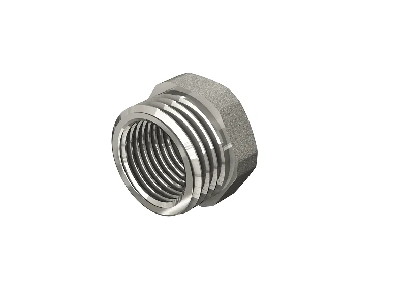 Футорка, ELSEN, Tin plated Metalit, НВ, 1", 3/4", латунь с покрытием TIN (олово), CN