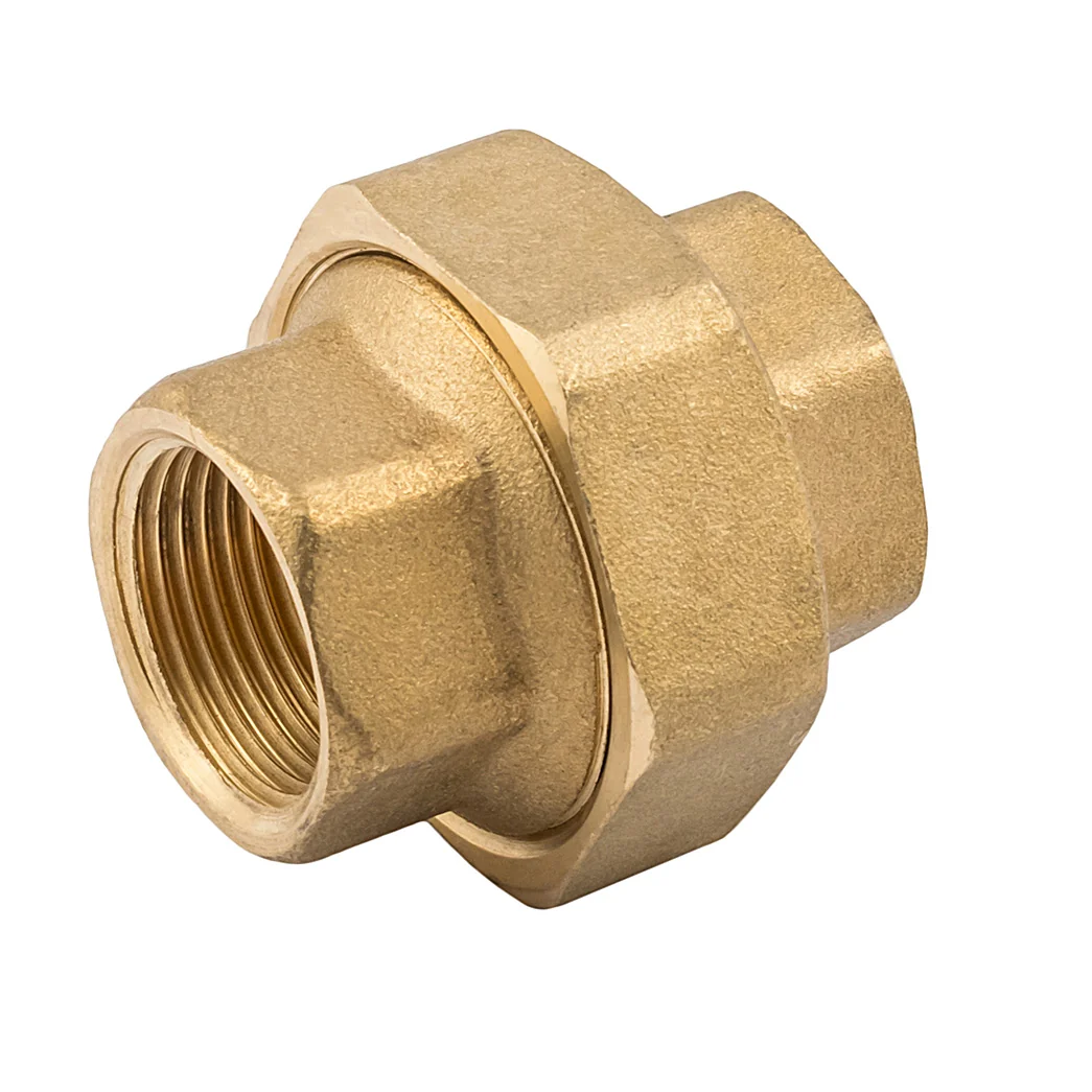 Сгон американка, ELSEN, Metalit, прямой, ВВ, 3/4", 3/4", латунь, с плоским уплотнением