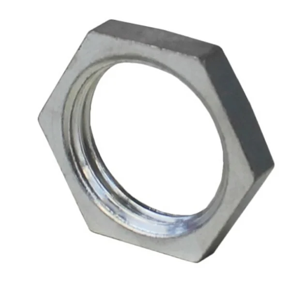 Гайка стопорная, ELSEN, Tin plated Metalit, В, 1/2", латунь с покрытием TIN (олово), без фланца, CN