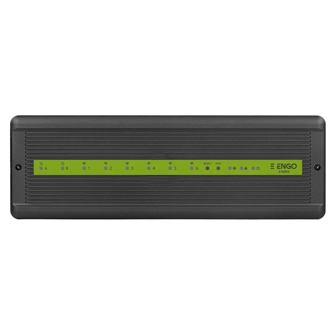 Центр коммутации, Engo Controls, с 6-тью беспроводными зонами ZigBee + 2-мя проводными зоны, 230 В
