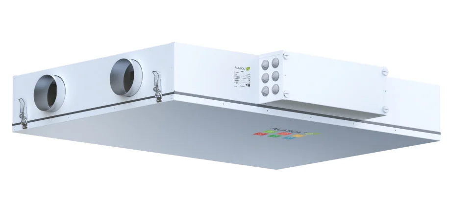 ECO H300EC E, Вентиляционная установка Alasca ECO приточно-вытяжная с энтальпийным пластинчатым рекуператором