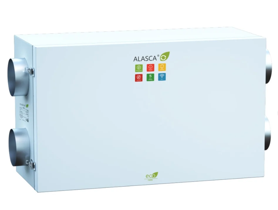 ECO H700EC E, Вентиляционная установка Alasca ECO приточно-вытяжная с энтальпийным пластинчатым рекуператором