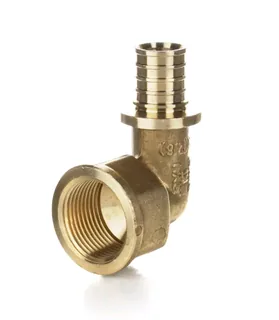 Угольник 90°, ELSEN, Monolit, В, 20, 3/4", латунь, CN