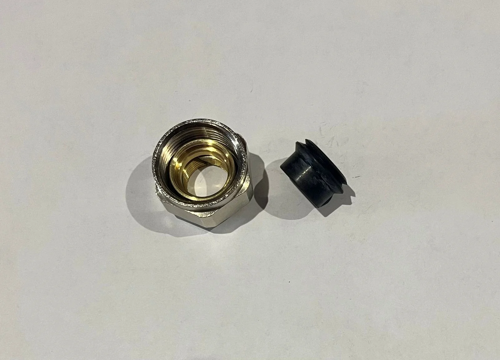Резьбозажимное соединение, НГ ЕК, 3/4", 15, латунь, для медной трубы