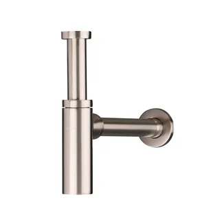 Сифон, Splendy, Elegance, для раковин, бутылочный, 1 1/4" х 35, цвет-никель брашированный