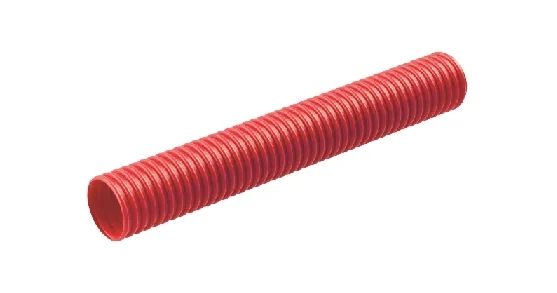 Труба гофрированная FlexLight, для Ø32, наружный Ø40, красная, бухта 30 м