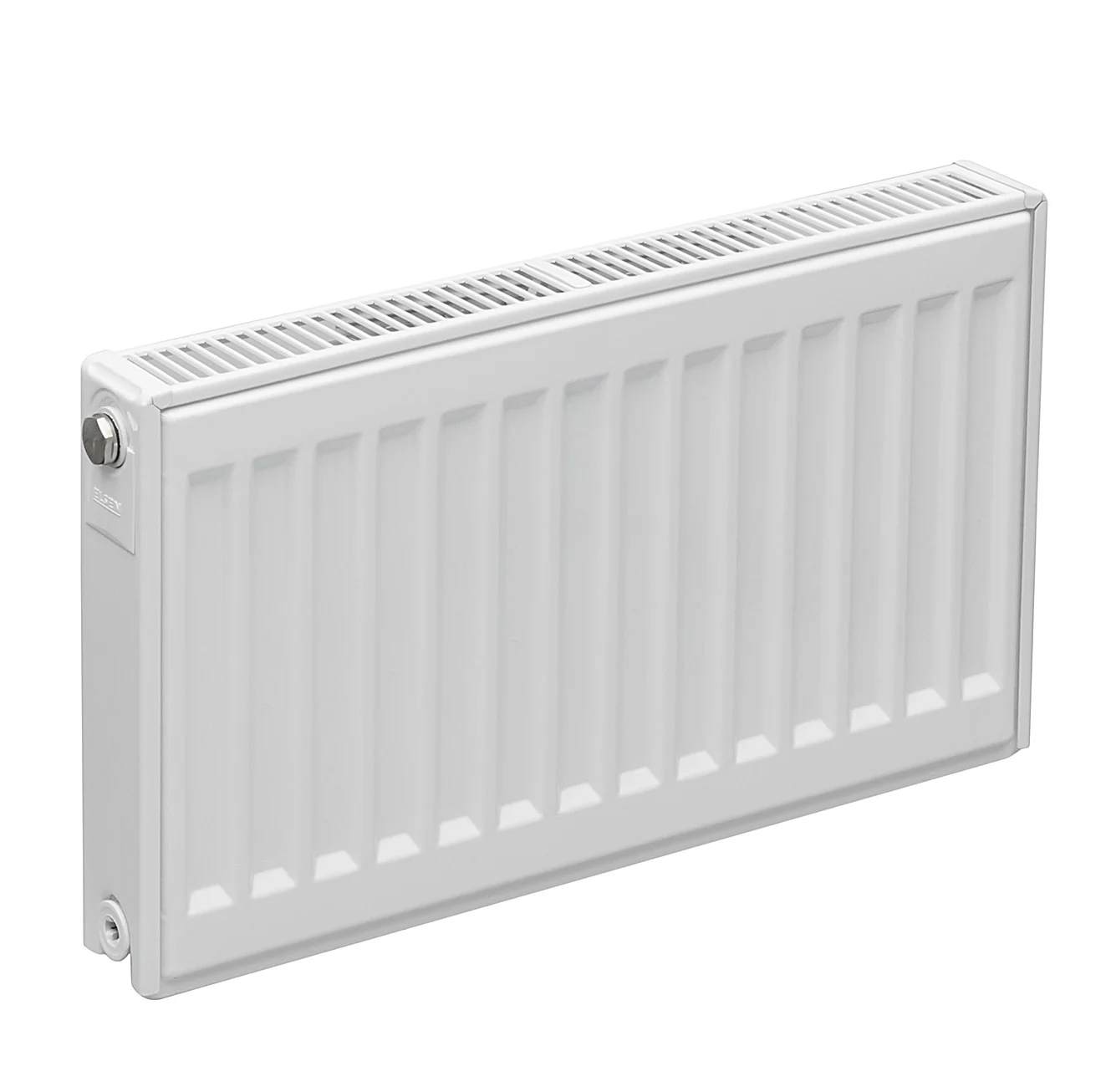 Радиатор, ERK 22, 100*300*400, RAL 9016 (белый)