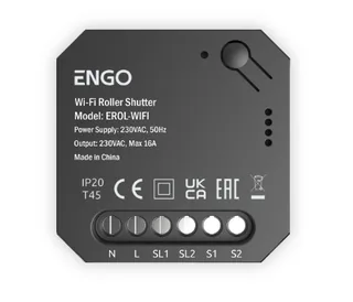 Реле, Engo Controls, WIFI, 2-х канальное