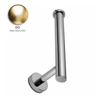 Держатель запасного рулона бумаги, 3SC, Europe, шгв 40*80*170, цвет-Matt Gold 24Kt — иконка