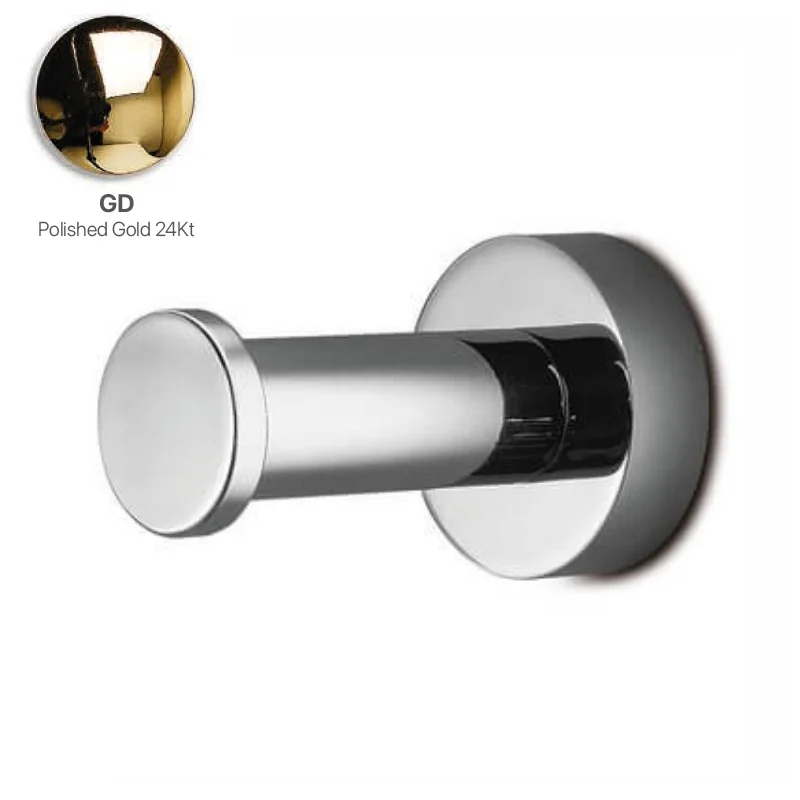 Крючок, 3SC, Europe, шгв 40*65*40, цвет-Polished Gold 24Kt