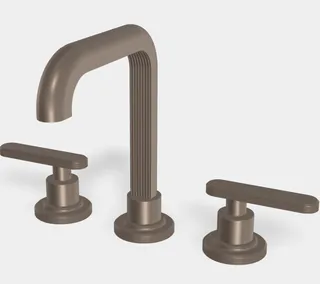 Смеситель для раковины, Fima Carlo Frattini, Park Lane, на раковину/столешницу, цвет-Brushed Moka Bronze PVD