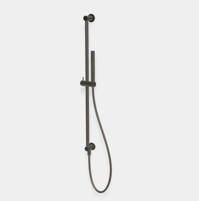 Душевой гарнитур, Fima Carlo Frattini, Shower set, цвет-брашированный чёрный хром