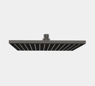 Верхний душ, Fima Carlo Frattini, Showerhead, шг 300*300, цвет-чёрный хром — иконка