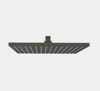 Верхний душ, Fima Carlo Frattini, Showerhead, шг 300*300, цвет-брашированный чёрный хром