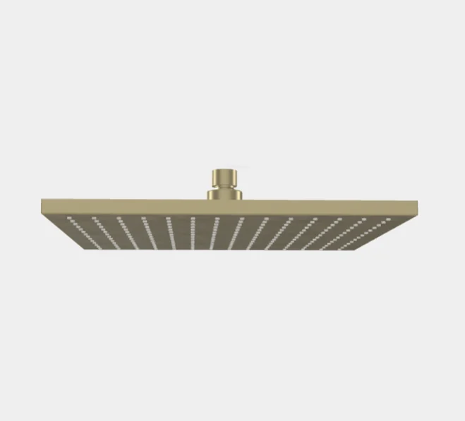 Верхний душ, Fima Carlo Frattini, Showerhead, шг 300*300, цвет-брашированный шампань