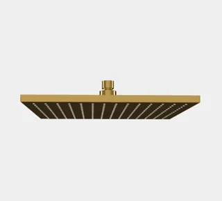Верхний душ, Fima Carlo Frattini, Showerhead, шг 300*300, цвет-золото