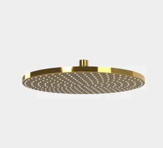 Верхний душ, Fima Carlo Frattini, Showerhead, 300*300, цвет-золото