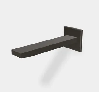 Излив, Fima Carlo Frattini, Shower accessories, цвет-хром черный брашированный