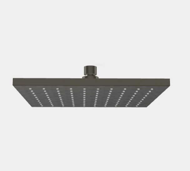 Верхний душ, Fima Carlo Frattini, Showerhead, 250*250, цвет-брашированный чёрный хром