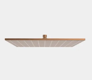 Верхний душ, Fima Carlo Frattini, Showerhead, 400*400, цвет-бронза брашированная янтарная — иконка