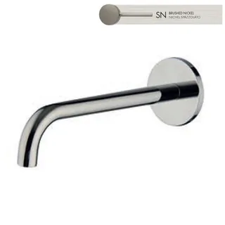Излив, Fima Carlo Frattini, So, цвет-Brushed Nickel