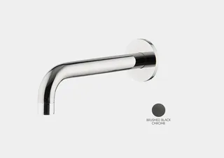 Излив, Fima Carlo Frattini, Shower accessories, цвет-хром черный брашированный