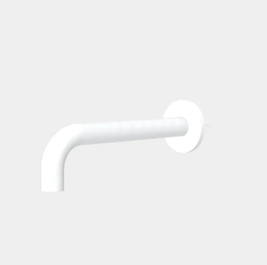 Излив, Fima Carlo Frattini, Shower accessories, цвет-белый матовый