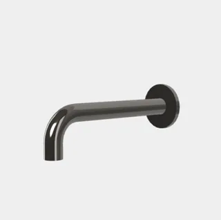 Излив, Fima Carlo Frattini, Shower accessories, цвет-черный хром