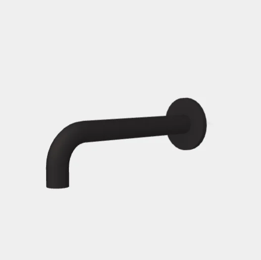 Излив, Fima Carlo Frattini, Shower accessories, цвет-чёрный матовый