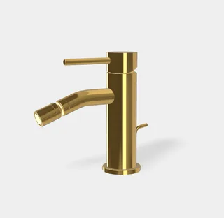 Смеситель для биде, Fima Carlo Frattini, Spillo Up, цвет-золото