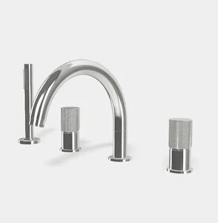 Смеситель для ванны и душа, Fima Carlo Frattini, Spillo Tech, G COLLECTION, цвет-хром