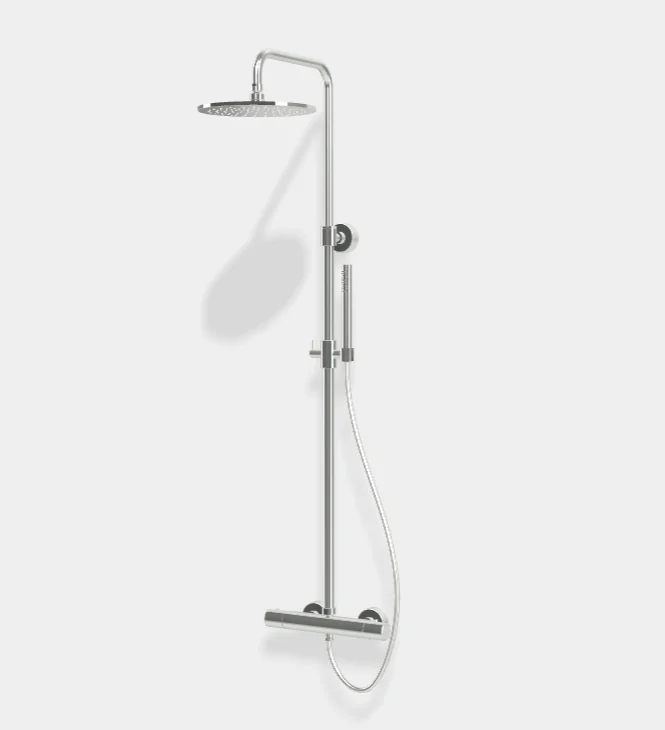 Душевая стойка, Fima Carlo Frattini, Shower column, цвет-хром