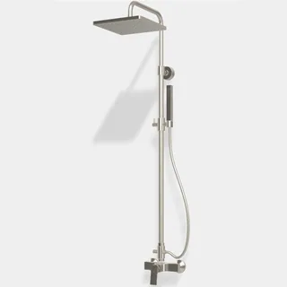 Душевая стойка, Fima Carlo Frattini, Shower column, цвет-Brushed Nickel