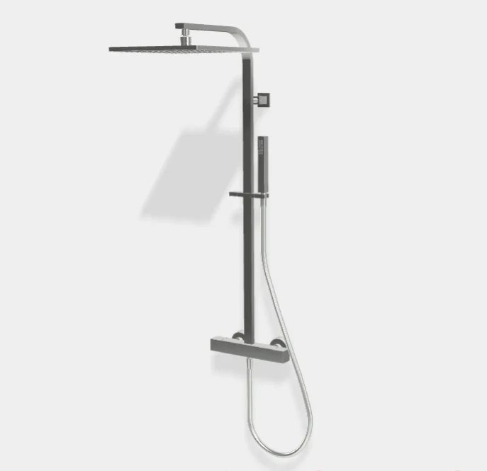 Душевая стойка, Fima Carlo Frattini, Shower column, цвет-хром